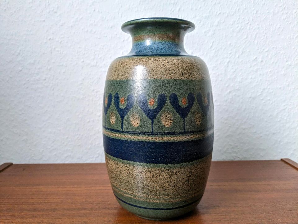 KMK Kupfermühle Keramik Vase Design Mora Vintage Retro in Düsseldorf