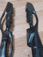 2 x Afrikanische Holzfigur Kunst  - Ständer abgebrochen Baden-Württemberg - Backnang Vorschau