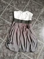 Schulterfreies Kleid / Corsagenkleid grau H&M Gr 34 Niedersachsen - Belm Vorschau