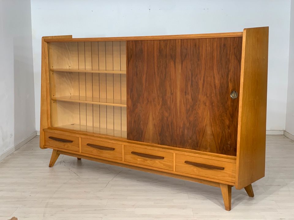 MID CENTURY HIGHBOARD SCHRANK WOHNZIMMERSCHRANK VINTAGE in Berlin