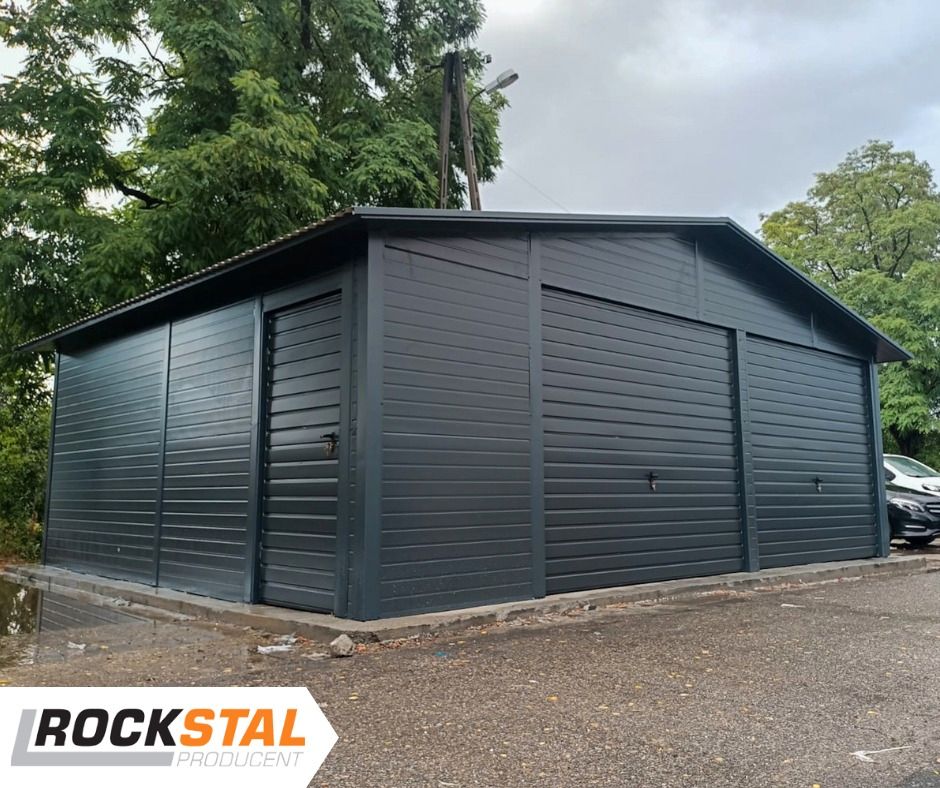 PREMIUM Blechgarage Garage aus Sandwichplatte Lager Carport in Wittgensdorf