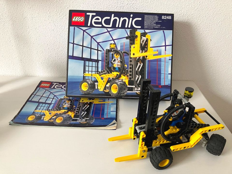 LEGO Technic 8248 Gabelstapler Forklift Plan Schachtel sehr gut in Augsburg
