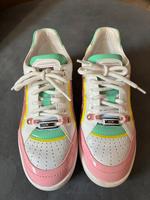 Sneaker Designerschuhe Moschino Größe 38 Echtleder wie NEU TOP Bayern - Finsing Vorschau