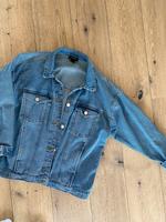Monki oversized Jeans Jacke kastig blau denim rar S 36 Bayern - Schweinfurt Vorschau