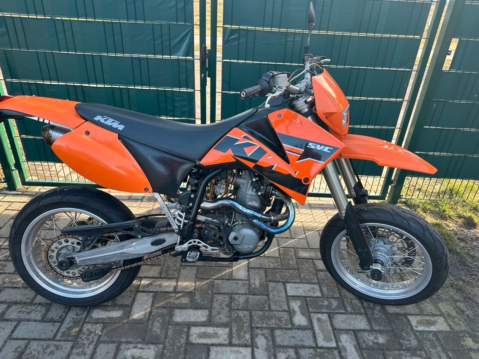 KTM 660 smc A2 Eintragung, Service neu in Ueckermuende