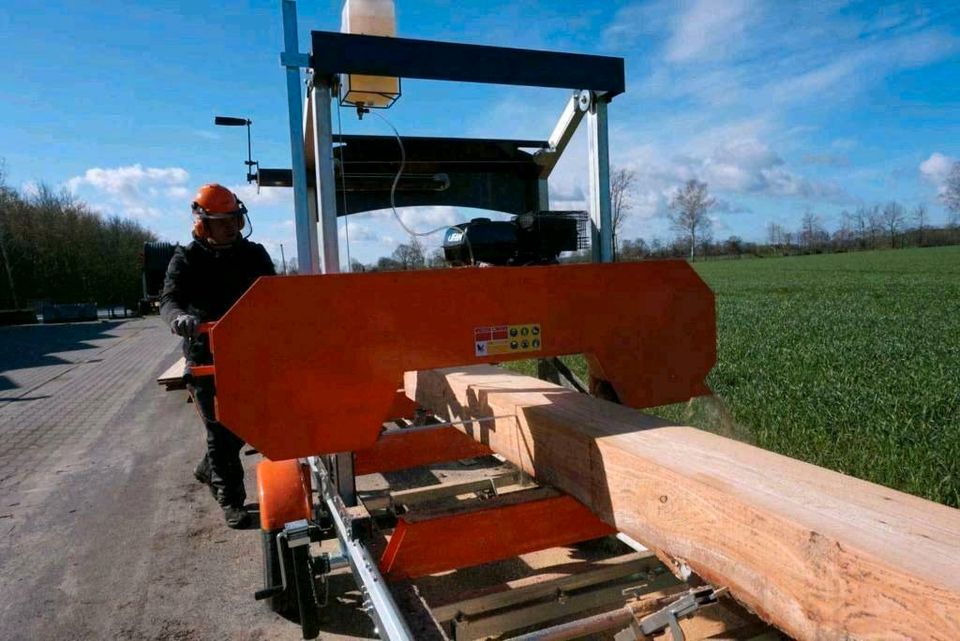 Mobilsägewerk Blockbandsäge mobiles Sägewerk WOODWORKER SW790 79cm Stammdurchmesser 2 Länge  ⭐SOFORT VERFÜGBAR⭐  easycredit in Wietmarschen