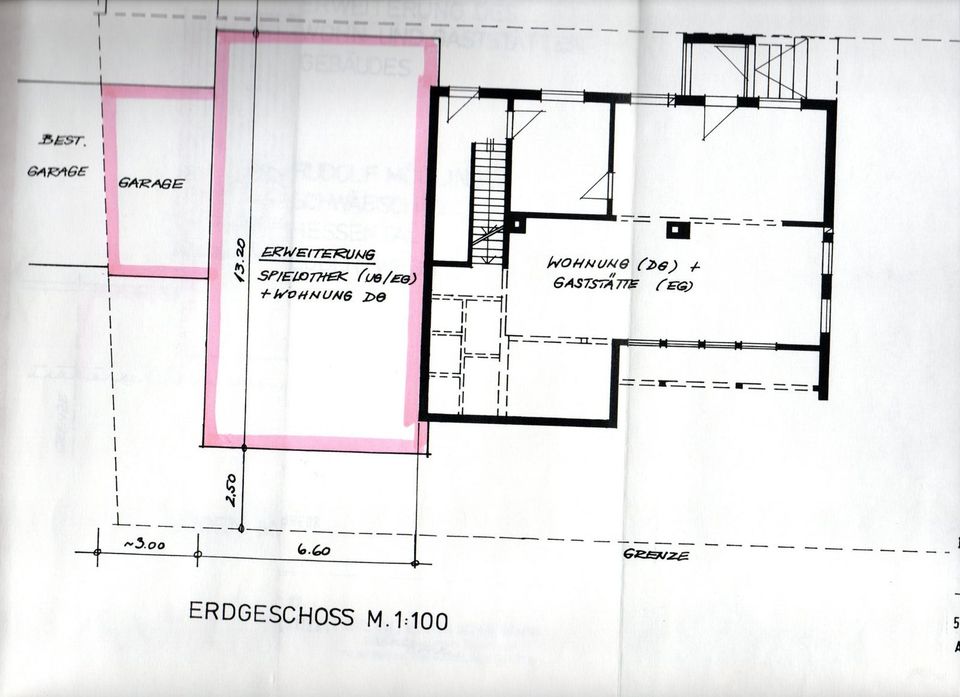 Haus, mit gutgehende Sportsbar, Bistro, Wohnung und Parkplätz in Schwäbisch Hall