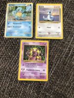 Pokémon Sammelkarten Schiggy, Dratini, Mewtu Brandenburg - Werben (Spreewald) Vorschau