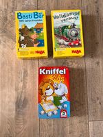 HABA Mitbringspiele Basti Bär, Volldampf + Kinderkniffel  je 3 € Bayern - Waltenhofen Vorschau