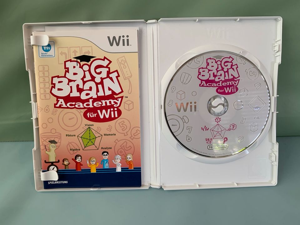 Big Brain Academy Wii Spiel in Egelsbach