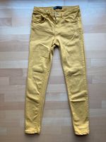 ZARA Jeans Slim Fit Mid Rise gelb Bayern - Bernried Niederbay Vorschau