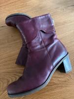 Stiefelette, Leder, Aubergine, von Gabor, Gr. 41 Düsseldorf - Benrath Vorschau