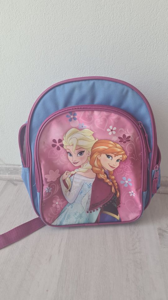 Mädchenrucksack Elsa und Anna Kindergarten wandern in Möckmühl