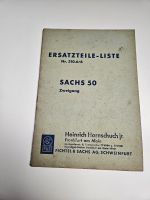 Original Sachs Ersatzteilliste (Nr.: 310.6/6) - Sachs 50 "Zweigan Rheinland-Pfalz - Landau in der Pfalz Vorschau