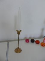 Vintage Antik  Kerzenständer / Kerzenhalter Messing mit Kerze Nordrhein-Westfalen - Meckenheim Vorschau