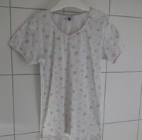 Petit Bateau T-Shirt weiß rosa Blumen Gr. 12ans 140 146 Brandenburg - Potsdam Vorschau