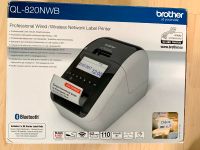 Brother QL-820NWB WLAN Etikettendrucker mehrfarbiger Druck TOP Hessen - Darmstadt Vorschau