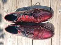 Loafer weinrot metallic Niedersachsen - Oldenburg Vorschau