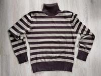 Strick-Pullover Rollkragen-Pulli Zabaione XL 40 / 42 braun-beige Niedersachsen - Ankum Vorschau