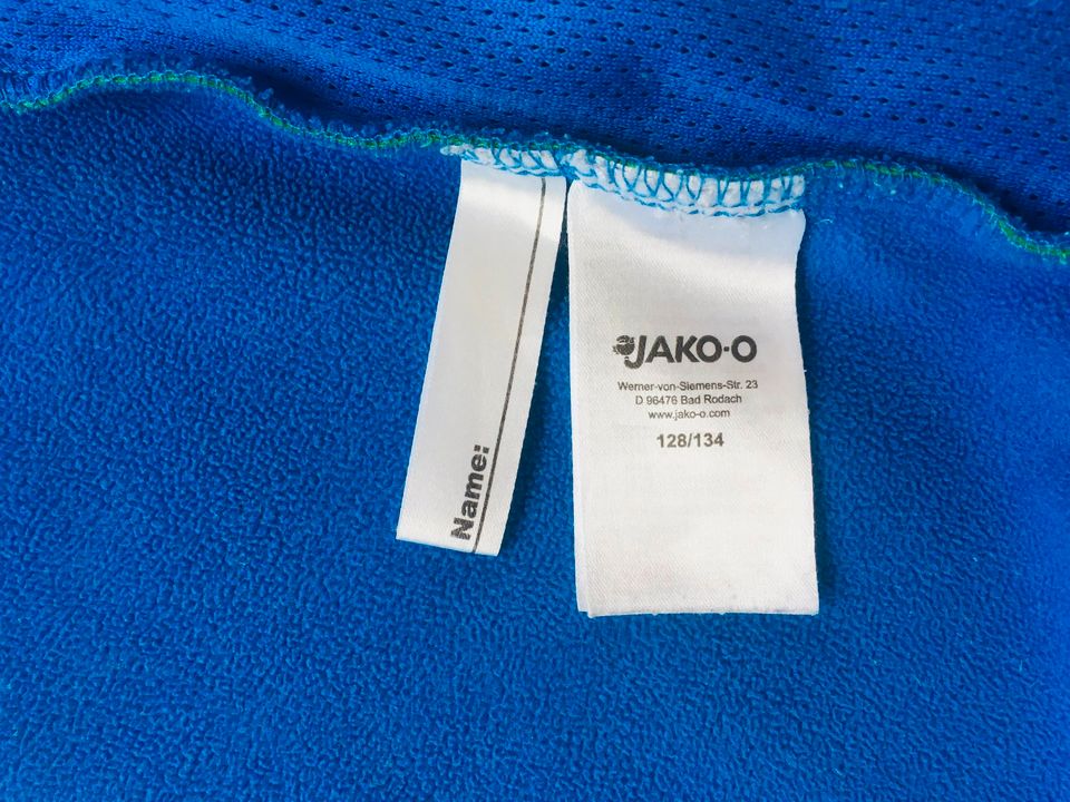 JAKO-O Softshell Jacke Gr. 128 134 grün Übergang Kapuze im Kragen in Dresden