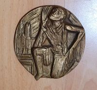 Bronzerelief J. Krautwald "Der Hörende" (inkl. Versand) Niedersachsen - Osnabrück Vorschau