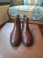 Melvin und Hamilton Schuhe Chelsea Leder braun kroko Gr. 36 37 Wandsbek - Hamburg Wellingsbüttel Vorschau