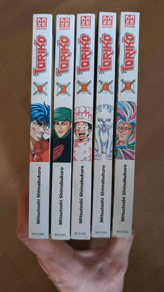 Toriko 1-5 Manga in Wolfenbüttel