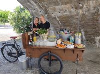 Mobile Bar Hochzeit Sektempfang Rad Prosecco Bike mieten Bayern - Sommerhausen Main Vorschau