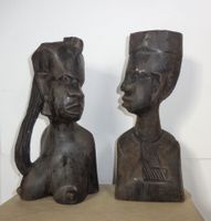 2 Skulpturen aus Afrika, Mann und Frau, Schnitzerei, Volkskunst Stuttgart - Stuttgart-Süd Vorschau