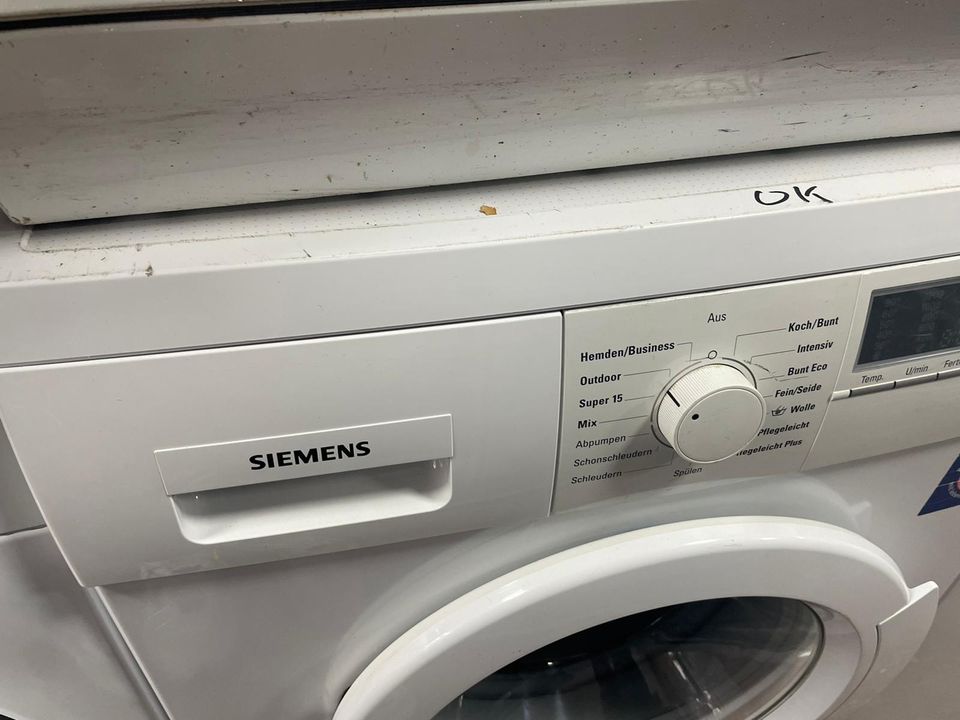 Siemens, Waschmaschine mit 1400 Umdrehungen in Hamburg