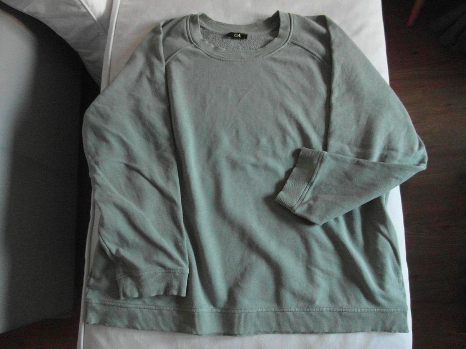 Sweatshirt Pulli XXL * salbeigrün * C&A * TOP in Harrislee