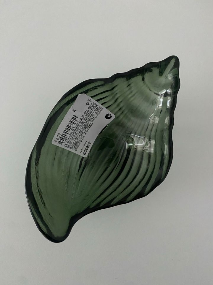 Zara Home Schale Muschelschale Muschel aus Spanien grün Glas in Dortmund