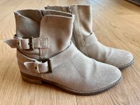 luftige Wildlederstiefel, beige in 38 Saarbrücken-Mitte - Alt-Saarbrücken Vorschau