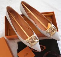 Tod´s * Ein paar schicke Ballerinas mit Schnalle * 42 taupe grau Baden-Württemberg - Weil am Rhein Vorschau