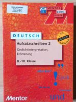 Aufsatztraining, Gedichtinterpretation und Erörterung Nordrhein-Westfalen - Sundern (Sauerland) Vorschau