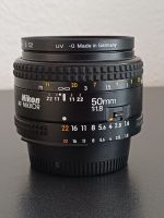 Objektiv Nikon AF Nikkor 50mm 1:1,8 Bayern - Augsburg Vorschau