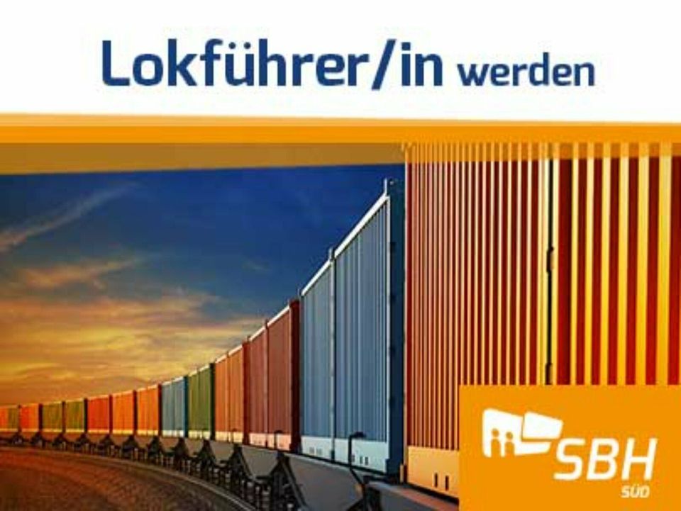 Lokführer: geförderte Weiterbildung in 12 Monaten! in Lebach