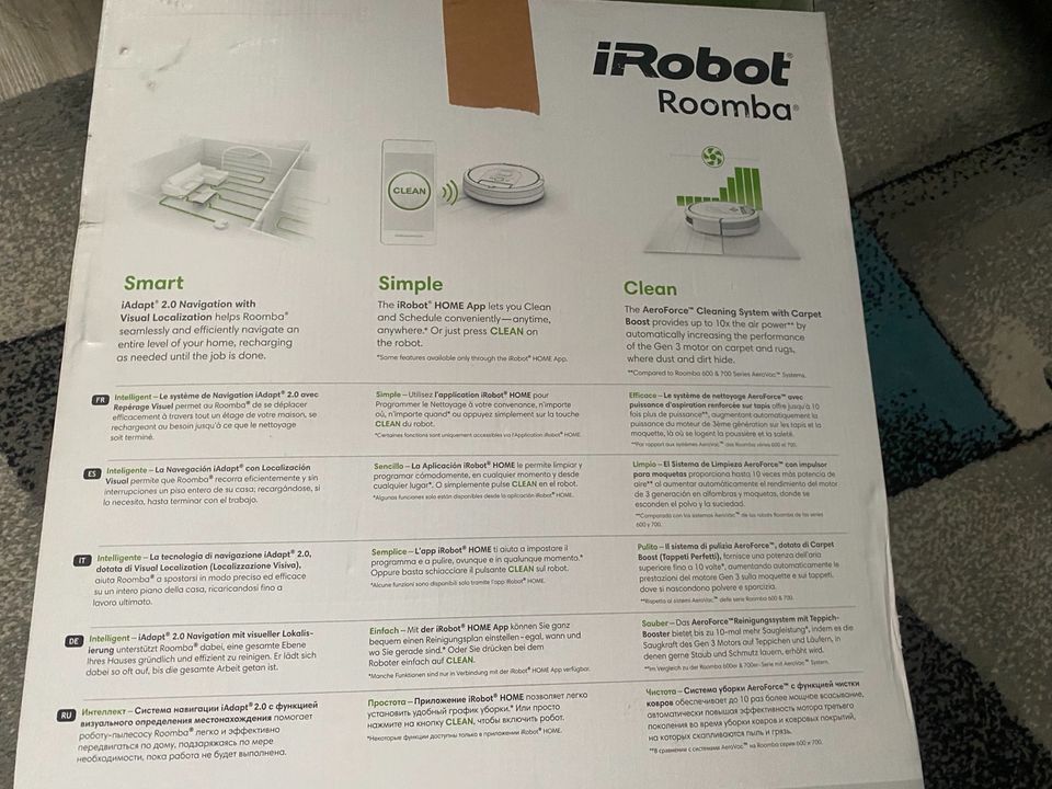 IRobot Roomba 980 Vacuum Cleaning Robot in Straubing