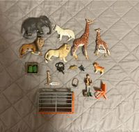 Schleich Wildlife Wildtiere Giraffe Elefant Löwe Sachsen - Hoyerswerda Vorschau