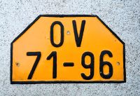 KFZ KENNZEICHEN NUMMERNSCHILD CS TSCHECHOSLOWAKEI LKW Sachsen-Anhalt - Petersberg (Saalekreis) Vorschau