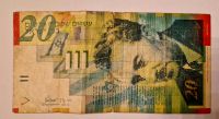 Israel Geldschein 20 Schekel Geld 2001 Gebraucht Sammler Nordrhein-Westfalen - Meerbusch Vorschau