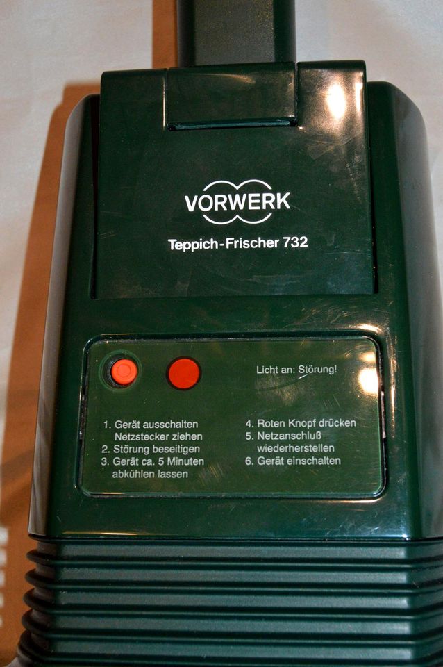 NEU Vorwerk Teppichreiniger Teppichfrischer 732 Zusatzgerät in Cottbus