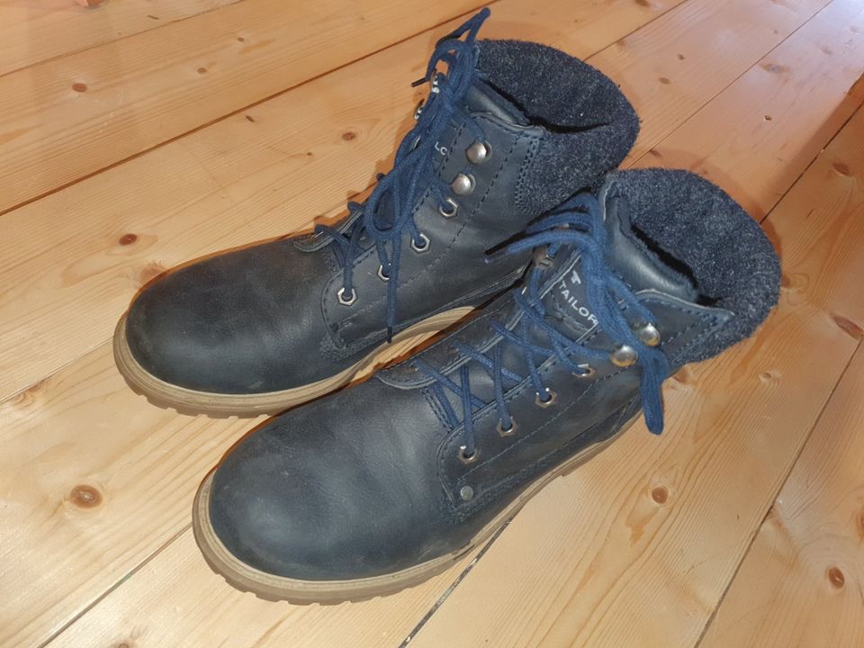 Damen Boots blau Tom Tailor Gr40 in Wüstheuterode