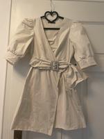 Zara Kleid Gr. 34 aus Organza- Stoff in Champagner München - Schwabing-Freimann Vorschau
