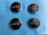 Audi - Nabendeckel Felgendeckel Matt schwarz Neu !! 4 Stück Bayern - Miltenberg Vorschau