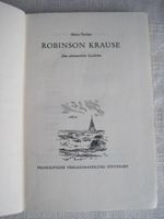 Robinson Krause Eine abenteuerliche Geschichte von Heinz Tischer Niedersachsen - Wittmund Vorschau