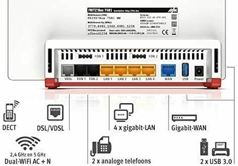 FRITZ!Box AVM 7581 in Landshut