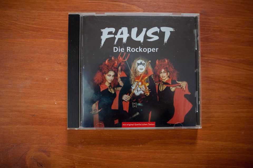 Faust - Die Rockoper CD in Sandersdorf