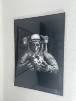 Gemälde Acryl - Welt in Händen - totenkopf Astronaut Bayern - Weißenhorn Vorschau