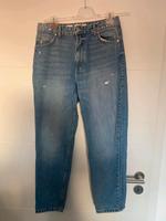 bershka Mom Jeans Größe 40 L neuwertig blau Ripp used Look Bayern - Thalmassing Vorschau